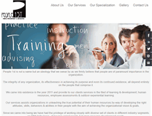 Tablet Screenshot of people1stconsulting.com